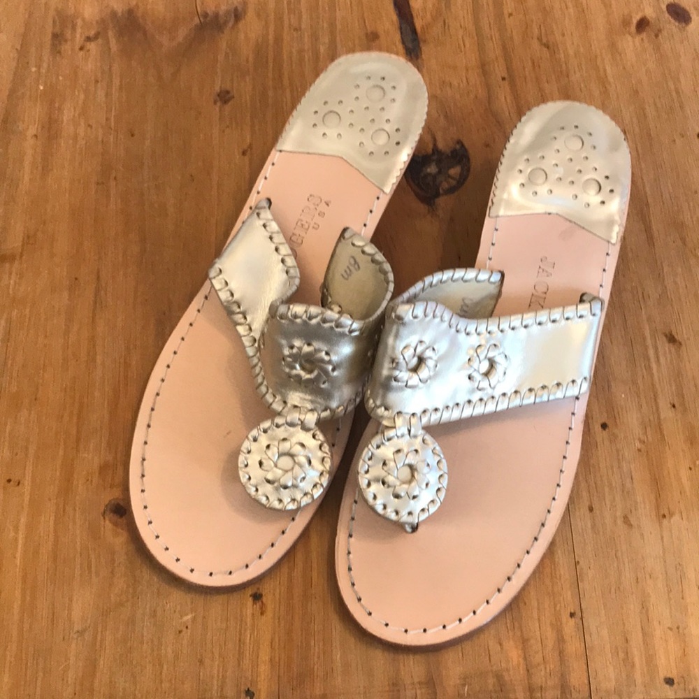 Jack Rogers Wedge Sandals Size 8